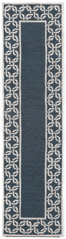 Trans Ocean Spello Collection 2142/33 CHAIN BORDER DENIM