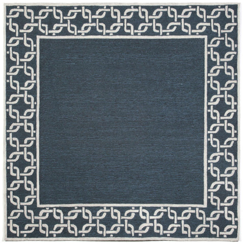 Trans Ocean Spello Collection 2142/33 CHAIN BORDER DENIM