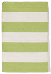 Trans Ocean Sorrento Collection 6302/16 RUGBY STRIPE LIME