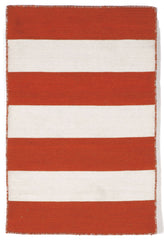 Trans Ocean Sorrento Collection 6302/17 RUGBY STRIPE PAPRIKA