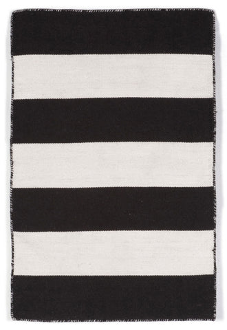 Trans Ocean Sorrento Collection 6302/48 RUGBY STRIPE BLACK