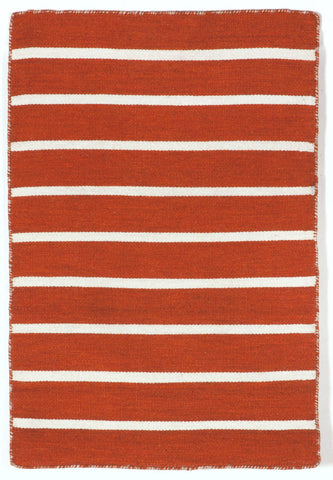 Trans Ocean Sorrento Collection 6305/17 PINSTRIPE PAPRIKA