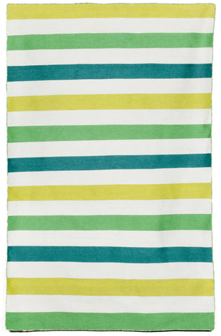 Trans Ocean Sorrento Collection 6308/06 FIESTA STRIPE GREEN