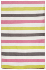 Trans Ocean Sorrento Collection 6308/49 FIESTA STRIPE PINK