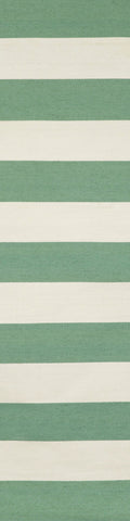 Trans Ocean Sorrento Collection 6302/04 RUGBY STRIPE AQUA