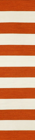 Trans Ocean Sorrento Collection 6302/17 RUGBY STRIPE PAPRIKA