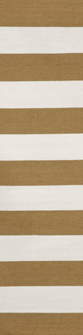 Trans Ocean Sorrento Collection 6302/26 RUGBY STRIPE KHAKI