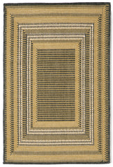 Trans Ocean Terrace Collection 1736/59 ETCHED BORDER YELLOW