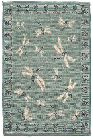 Trans Ocean Terrace Collection 1746/73 DRAGONFLY AQUA
