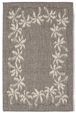 Trans Ocean Terrace Collection 1771/68 PALMTREE BDR SILVER