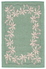 Trans Ocean Terrace Collection 1771/73 PALMTREE BDR AQUA