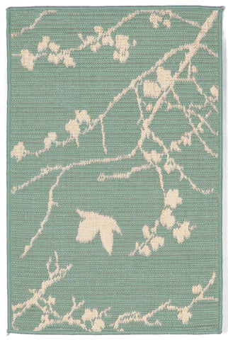 Trans Ocean Terrace Collection 1773/73 PLUM BLOSSOM AQUA