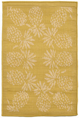 Trans Ocean Terrace Collection 1774/59 PINEAPPLE BDR YELLOW