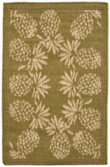 Trans Ocean Terrace Collection 1774/76 PINEAPPLE BDR GREEN