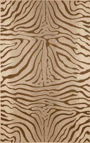 Trans Ocean Terrace Collection 1712/89 ZEBRA BROWN