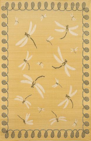 Trans Ocean Terrace Collection 1746/59 DRAGONFLY YELLOW