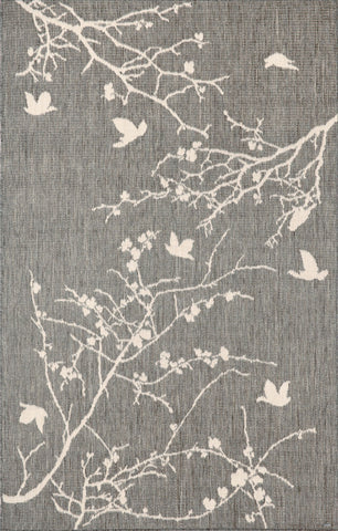 Trans Ocean Terrace Collection 1773/68 PLUM BLOSSOM SILVER