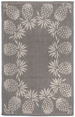 Trans Ocean Terrace Collection 1774/68 PINEAPPLE BDR SILVER