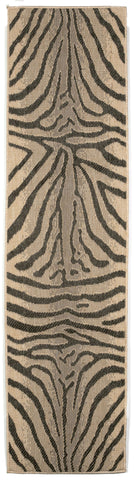 Trans Ocean Terrace Collection 1712/67 ZEBRA CHARCOAL