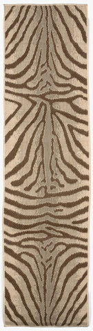 Trans Ocean Terrace Collection 1712/89 ZEBRA BROWN
