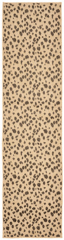 Trans Ocean Terrace Collection 1748/67 LEOPARD CHARCOAL