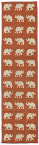 Trans Ocean Terrace Collection 1767/74 ELEPHANTS TERRA