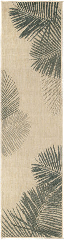 Trans Ocean Terrace Collection 1770/58 PALMS SILVER