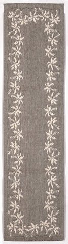 Trans Ocean Terrace Collection 1771/68 PALMTREE BDR SILVER