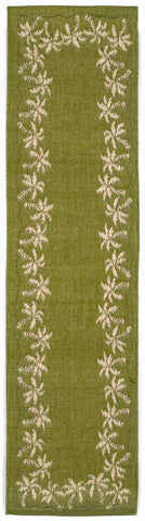 Trans Ocean Terrace Collection 1771/76 PALMTREE BDR GREEN