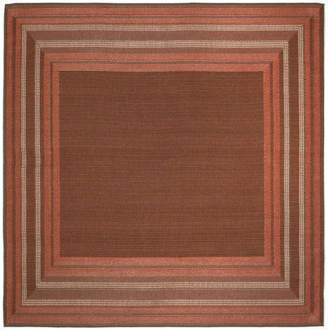 Trans Ocean Terrace Collection 1736/74 ETCHED BORDER TERRACOT