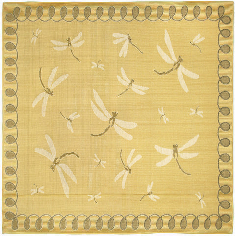 Trans Ocean Terrace Collection 1746/59 DRAGONFLY YELLOW