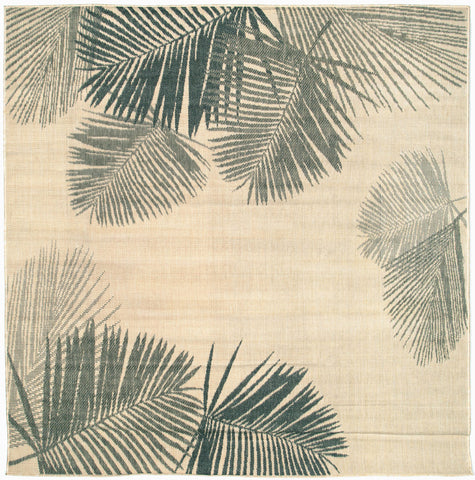 Trans Ocean Terrace Collection 1770/58 PALMS SILVER