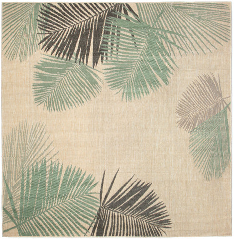 Trans Ocean Terrace Collection 1770/63 PALMS AQUA