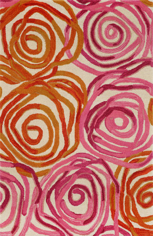 Trans Ocean Tivoli Collection 8106/18 RAMBLING ROSE SUNSET