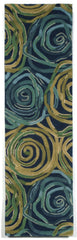 Trans Ocean Tivoli Collection 8106/33 RAMBLING ROSE NAVY