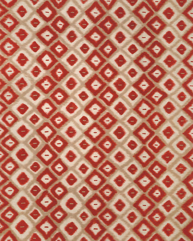 Trans Ocean Visions II Collection 3095/24 IKAT DIAMONDS RED