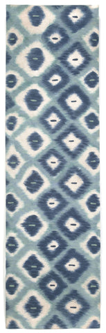 Trans Ocean Visions II Collection 3095/04 IKAT DIAMONDS AQUA