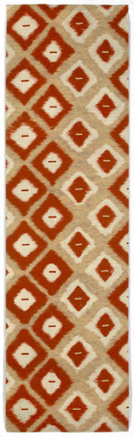 Trans Ocean Visions II Collection 3095/24 IKAT DIAMONDS RED