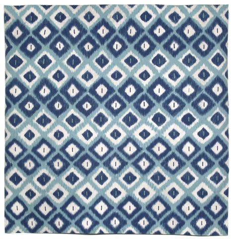 Trans Ocean Visions II Collection 3095/04 IKAT DIAMONDS AQUA
