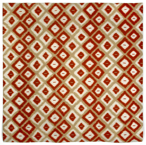 Trans Ocean Visions II Collection 3095/24 IKAT DIAMONDS RED
