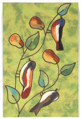 Trans Ocean Visions III Collection 3245/06 SONG BIRDS GREEN