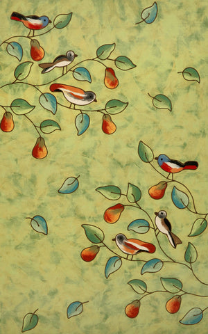 Trans Ocean Visions III Collection 3245/06 SONG BIRDS GREEN