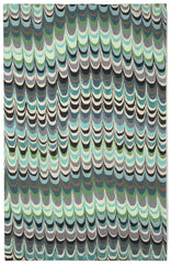 Trans Ocean Visions III Collection 3419/04 FLOATING INK AQUA