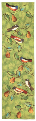 Trans Ocean Visions III Collection 3245/06 SONG BIRDS GREEN