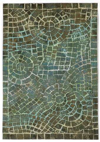 Trans Ocean Visions V Collection 3257/03 ARCH TILE LAPIS