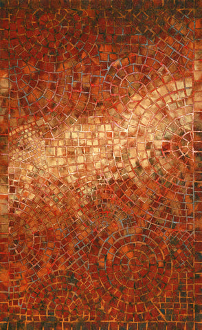 Trans Ocean Visions V Collection 3257/24 ARCH TILE RED