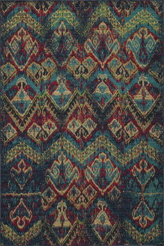 Momeni Vintage Collection Rug VINTAVIN-14BLU