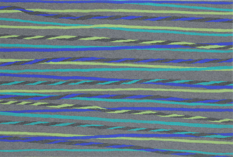 Trans Ocean Visions II Collection 4086/04 TWIST STRIPE GREY/COOL