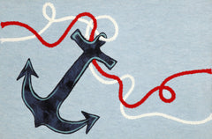 Trans Ocean Visions II Collection 4144/03 ANCHOR BLUE