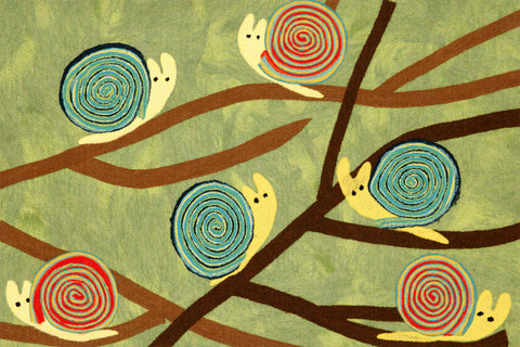 Trans Ocean Visions III Collection 3256/16 SNAILS GRASS